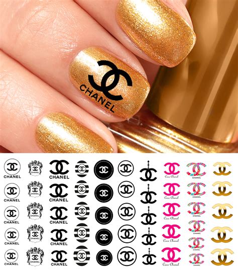 chanel nagelstickers gratis|chanel logo.